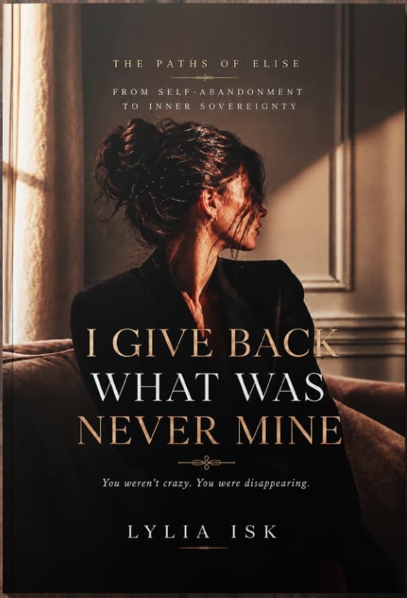 Front cover of I Give Back What Was Never Mine by Lylia ISK